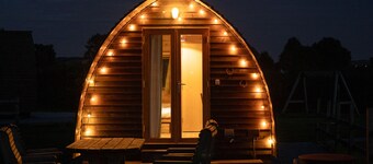 En-suite Wooden Cabin in Lancashire