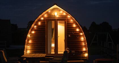 En-suite Wooden Cabin in Lancashire