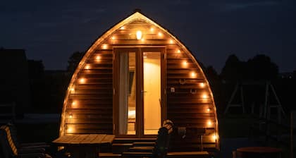 En-suite Wooden Cabin in Lancashire