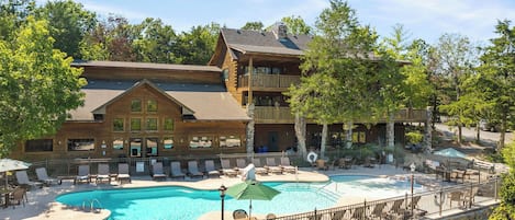 Indoor pool, a heated pool