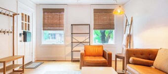 Bright, clean spacious 2 BR apt off street parking