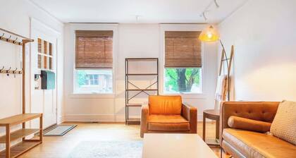 Bright, clean spacious 2 BR apt off street parking