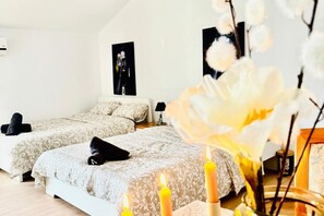 1 slaapkamer, beddengoed