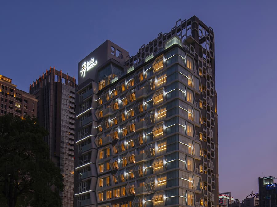 Fachada da propriedade