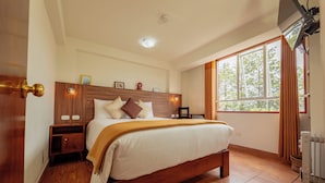 Dobbeltrom – comfort, byutsikt