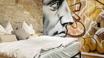 1 makuuhuone, ilmainen Wi-Fi, vuodevaatteet