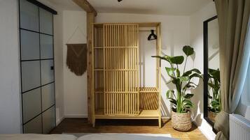 1 makuuhuone, ilmainen Wi-Fi, vuodevaatteet