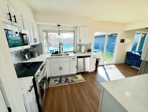 Modern Resort Style with Heated Pool and Hot Tub