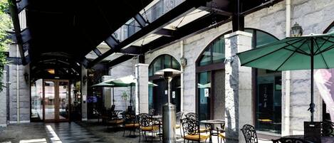 Restaurante al aire libre