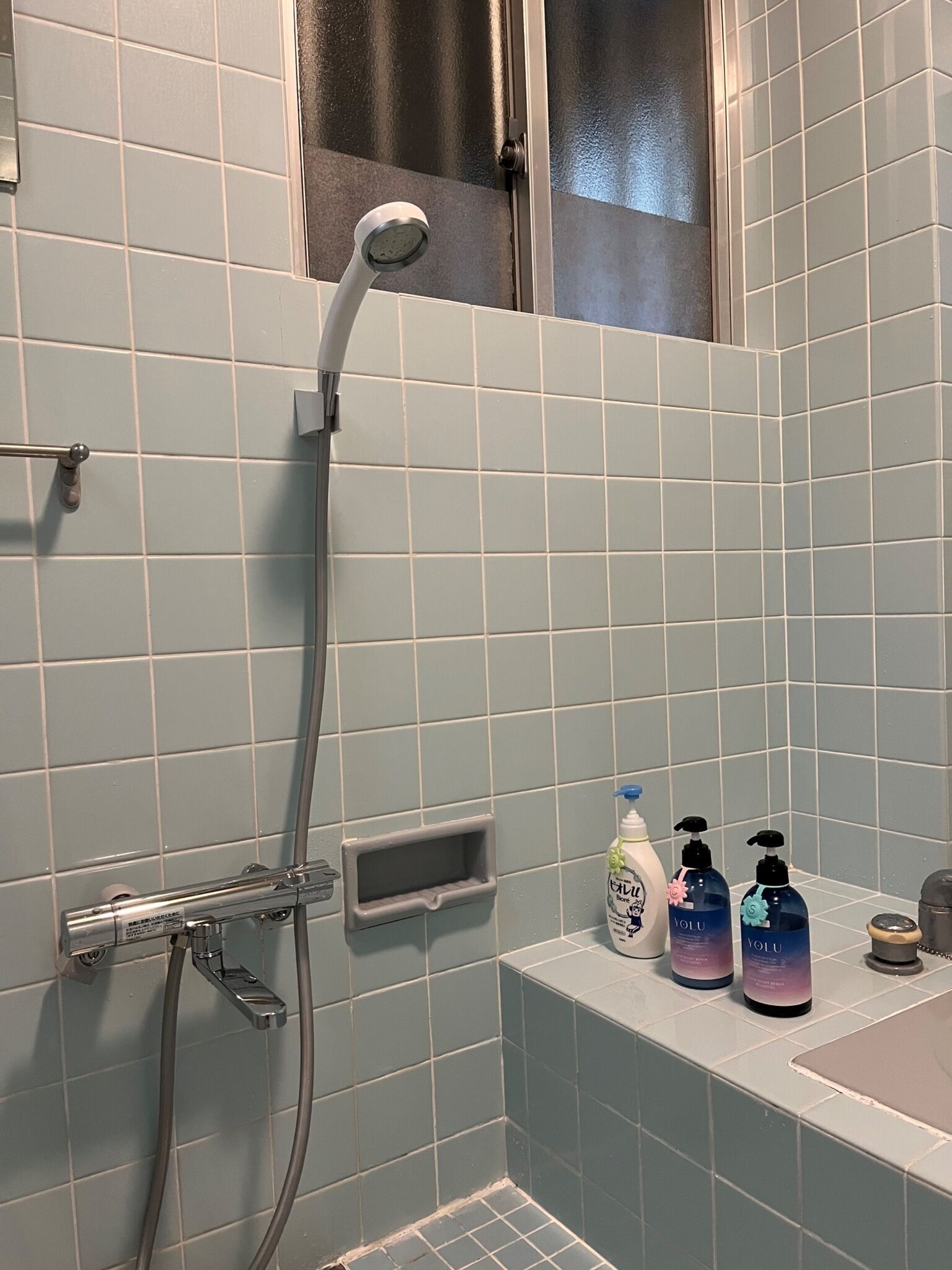 Hair dryer, towels