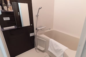 Hair dryer, towels