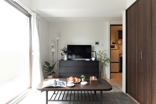 No room assigned WOM Condominium5 minutes walk from Tamatsukuri Station Free WiFi / Osaka Ōsaka