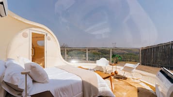 Quarto casal romântico | Terraço/pátio