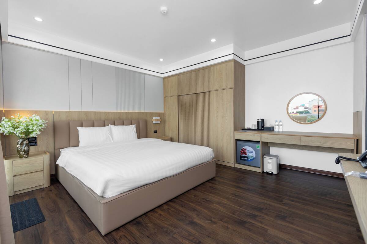 Kamar Double Deluks, balkon, pemandangan danau | Kedap suara dan Wi-Fi gratis