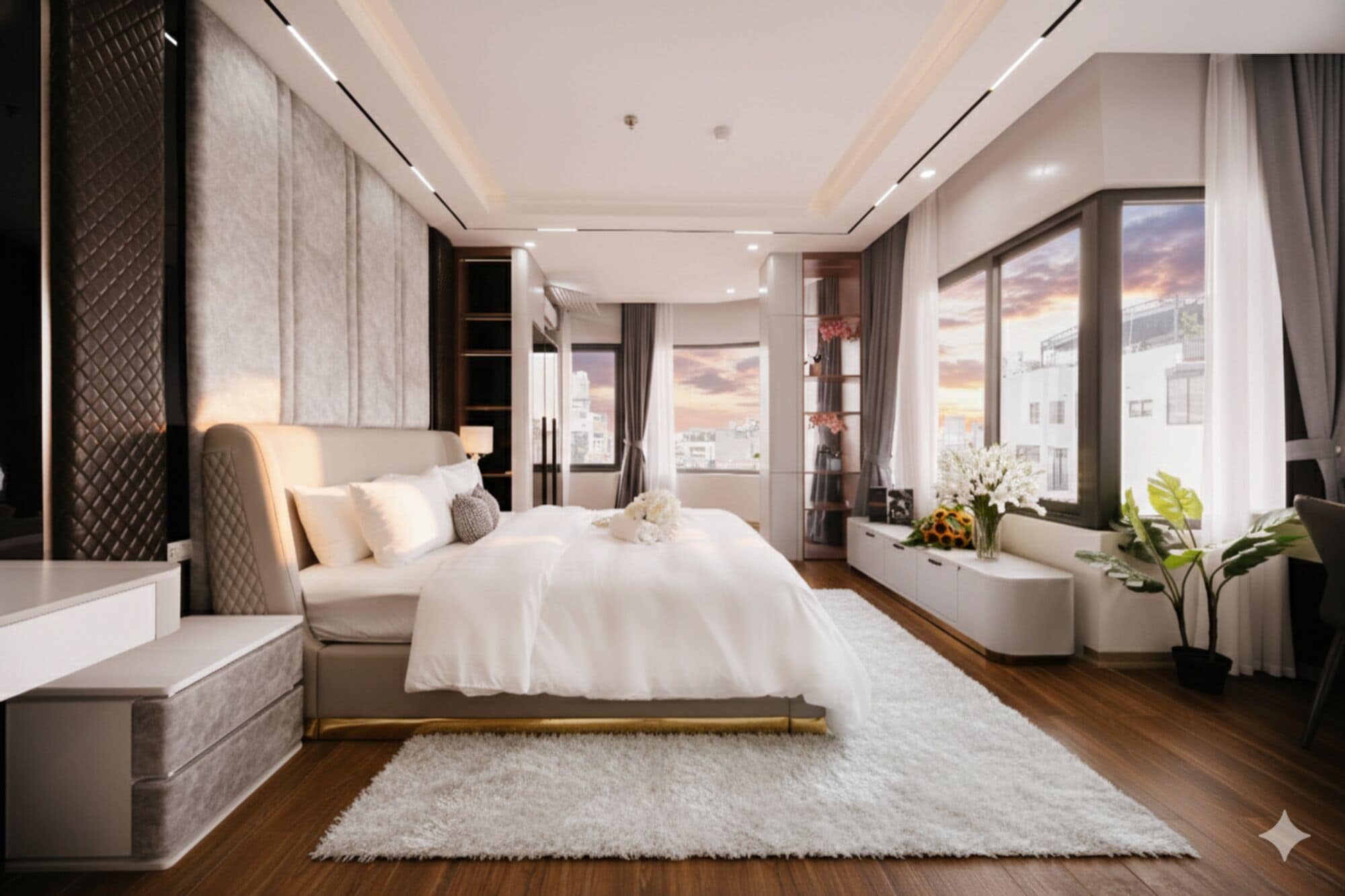 Elite Penthouse, Balcony, City View | Desk, free WiFi
