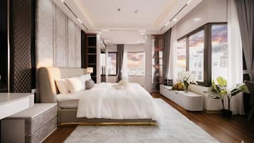 Cobertura elite, sacada, vista para a cidade | 1 quarto, escrivaninha, Wi-Fi de cortesia