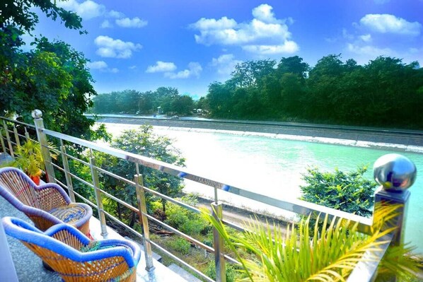 Voorkant van accommodatie