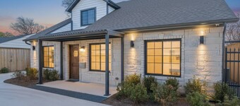 New! Remodeled Open Concept Home near Love Field, Oak Lawn, Medical District with Private Entry Gate