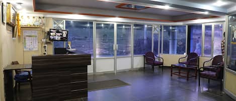 Sala de estar en el lobby