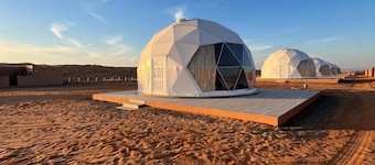 Modern desert gate resort