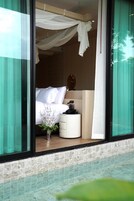 Canyon Pool villa 2 Bed Room | Egyptian cotton sheets, premium bedding, pillowtop beds, minibar