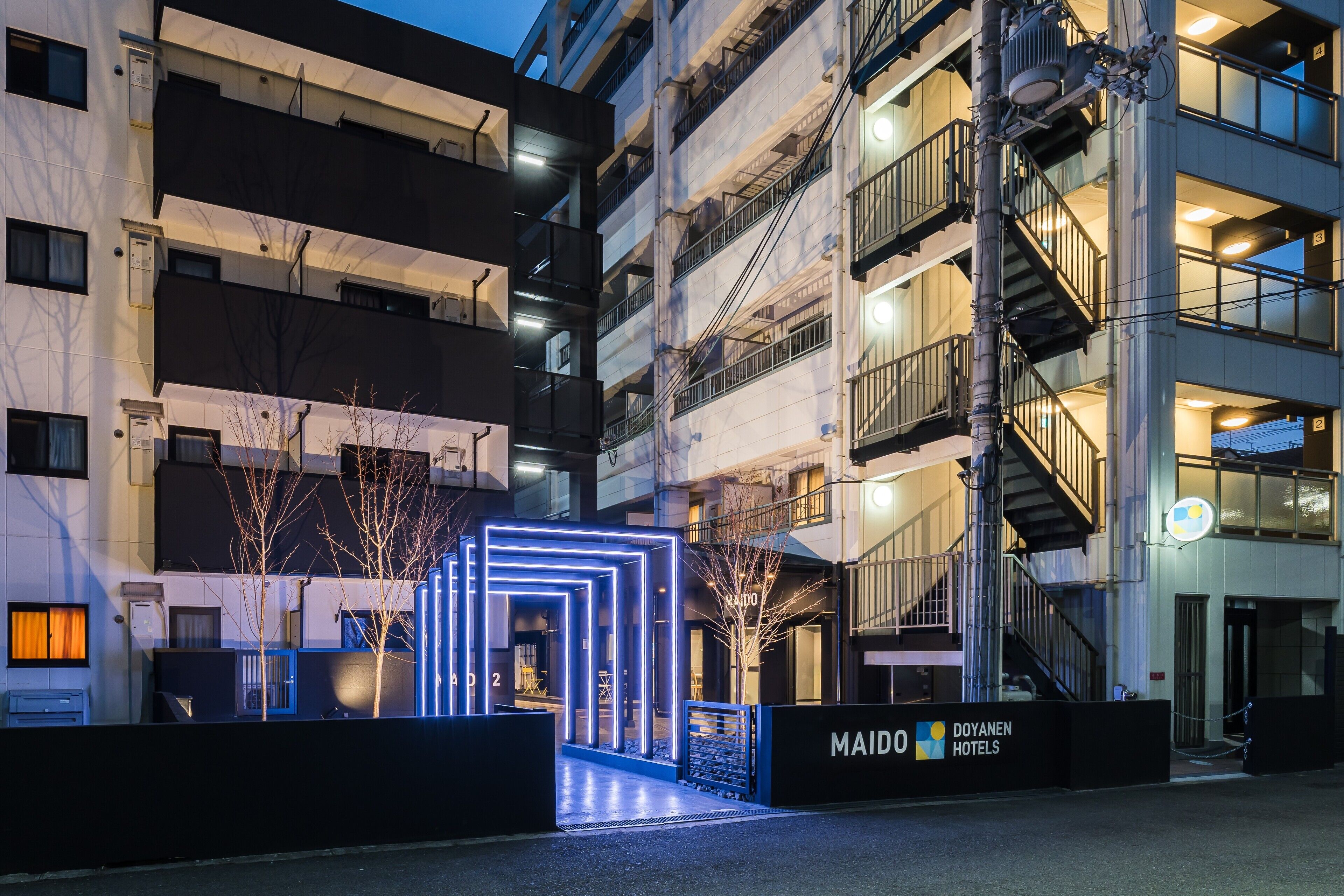 المنشأة من الخارج