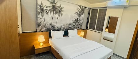 Deluxe dubbelrum | 2 sovrum, sängtillbehör av högsta kvalitet och Select Comfort-madrasser
