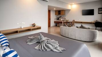Suite, vista a la alberca | Wifi gratis