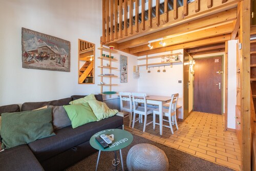 6-Person Apartment in Piau Engaly – Direct Access to Ski Slopes with Terrace and Balcony