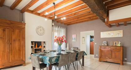 Maison de vacances 'Cours Péan' avec terrasse privée, jardin privé et Wi-Fi