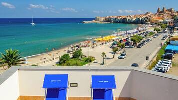 Blick von der Unterkunft