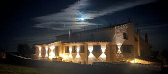 Rural House 'La Parreta Estancia La Morada' with Mountain Views, Private Terrace and Garden