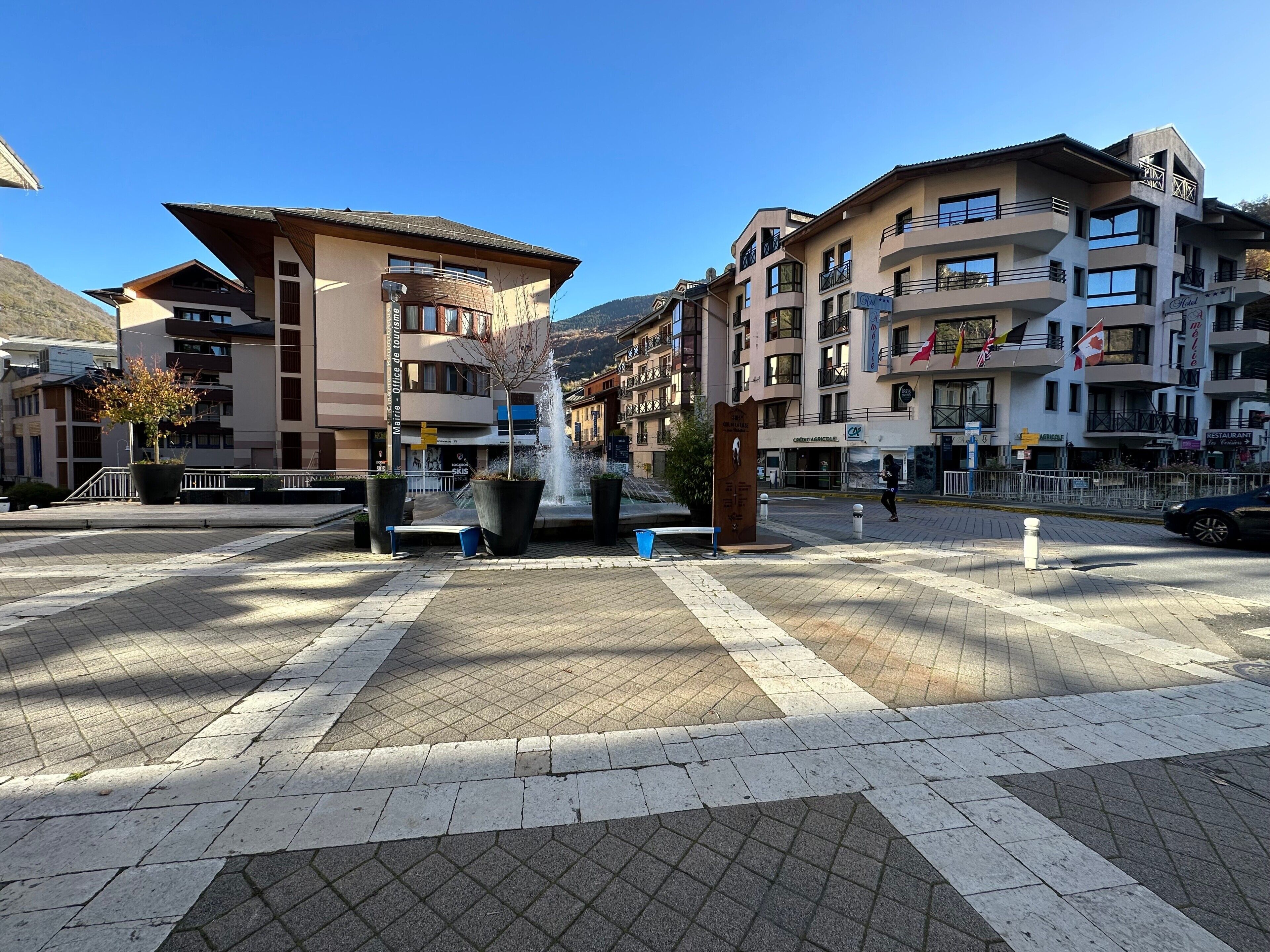 Enceinte de l’hébergement