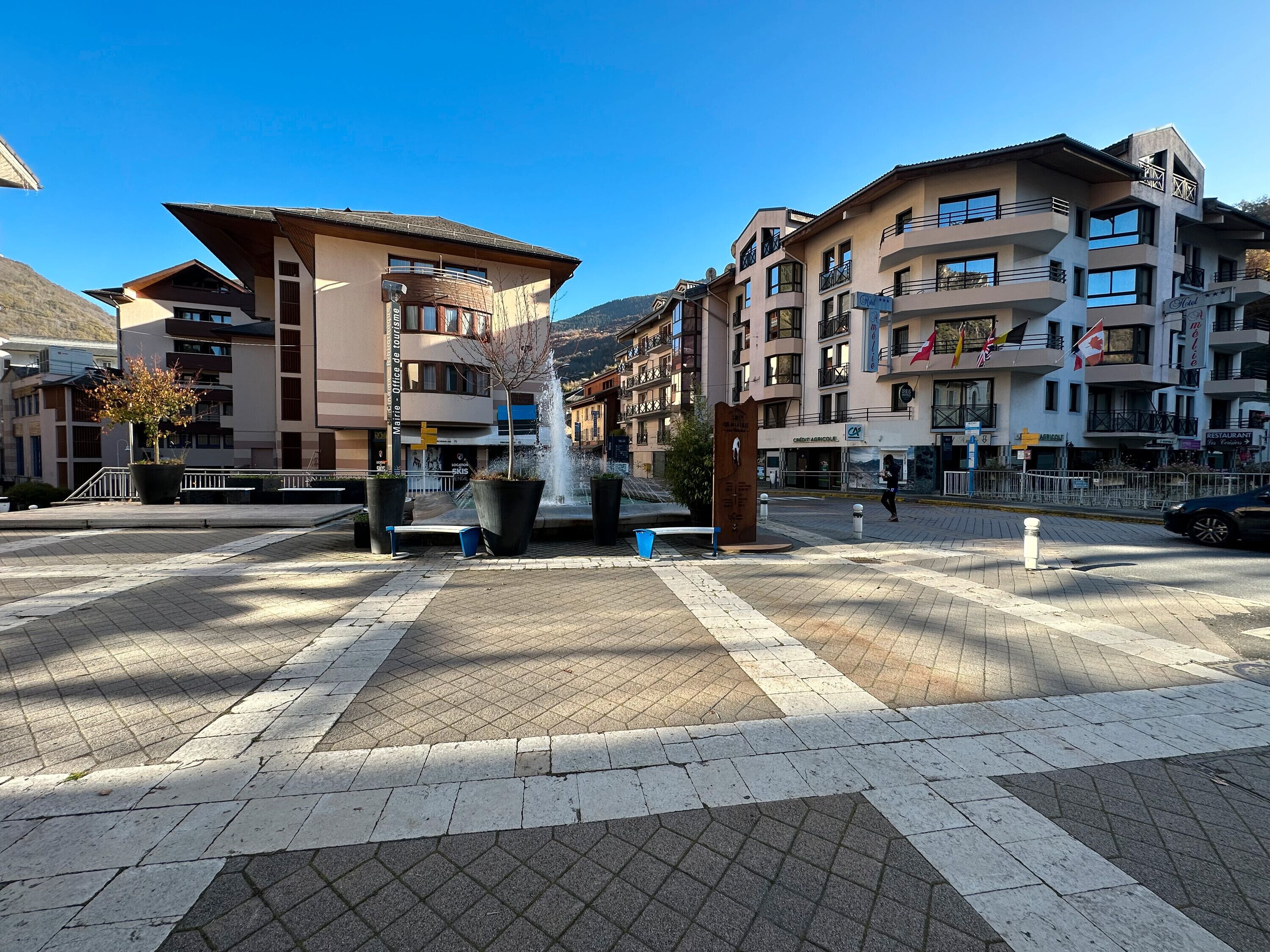 Enceinte de l’hébergement