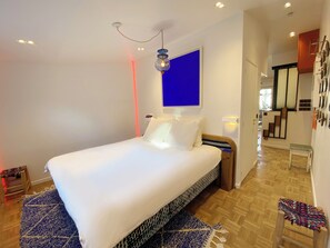 2 slaapkamers, een strijkplank/strijkijzer, wifi, beddengoed