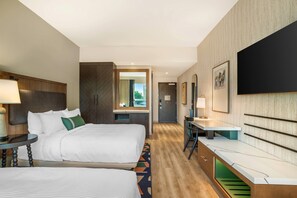 Room, 2 Queen Beds, Accessible, Non Smoking | In-room safe, desk, laptop workspace, blackout drapes - Cambria Hotel Templeton - Paso Robles (Templeton)