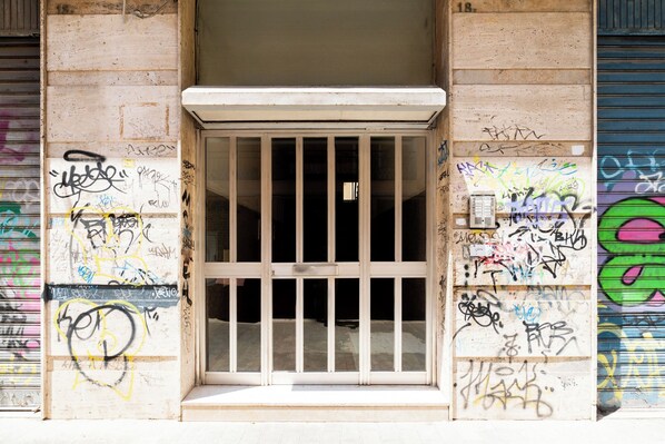 Fassade der Unterkunft