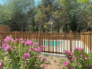 Pool - Air-conditioned 3-bedroom villa with terrace, solarium and garden - V0767 (Vias)