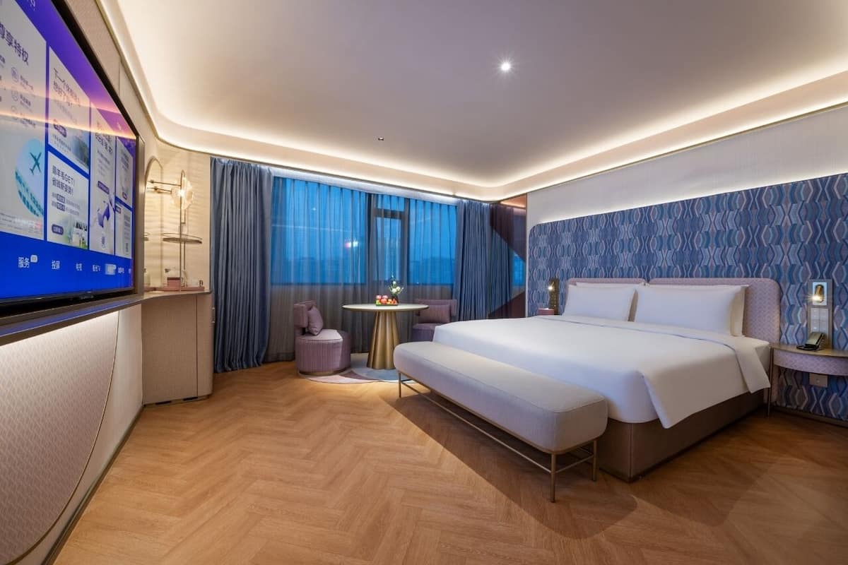 Chambre Double Sénior, vue ville