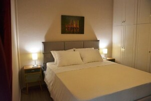 Apartment, 2 Bedrooms, Balcony | 2 bedrooms, soundproofing, iron/ironing board, free WiFi