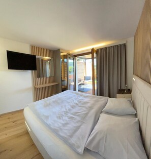 Exclusieve tweepersoonskamer | Een bureau, een laptopwerkplek, gratis wifi