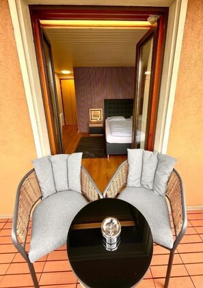 Business Double Room | Terrace/patio - Seilers Hotel (Liestal)