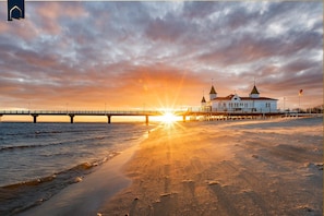 Beach nearby - Vacation home Nordhorn - your cozy home in Koserow on the Baltic Sea (Ostseebad Kölpinsee)