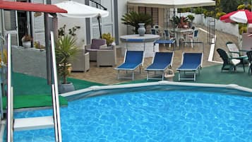 Apartment, 1 Schlafzimmer, Raucher, eigener Pool | Außenbereich
