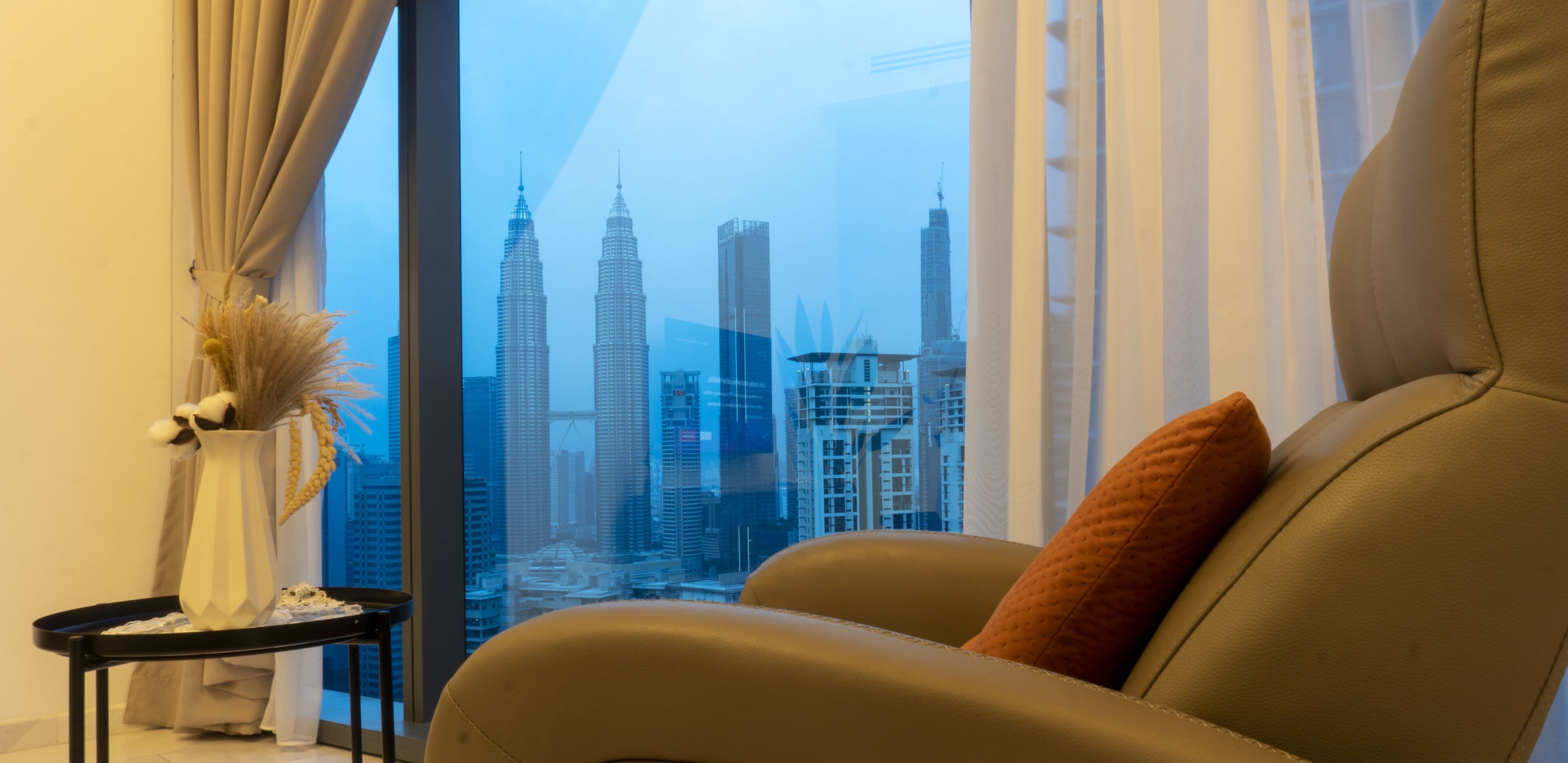 City view from property