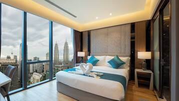 Luxury Two bedroom Apartment (Petronas Twin Tower View) | 2 bedrooms, Egyptian cotton sheets, premium bedding, down comforters