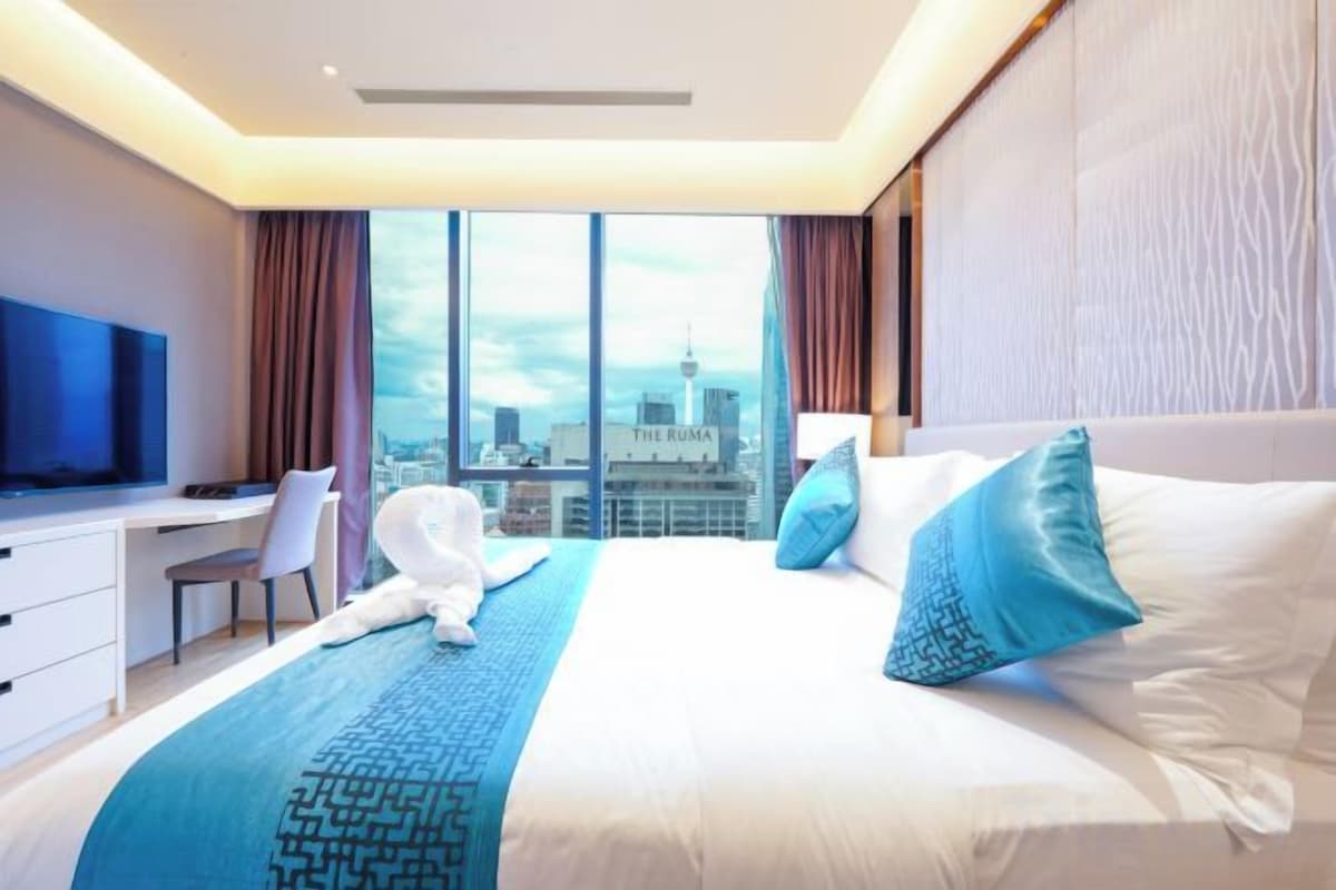 Cadar kapas Mesir, peralatan tempat tidur premium, gebar bulu kapas 