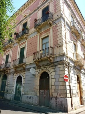 Façade de l’hébergement