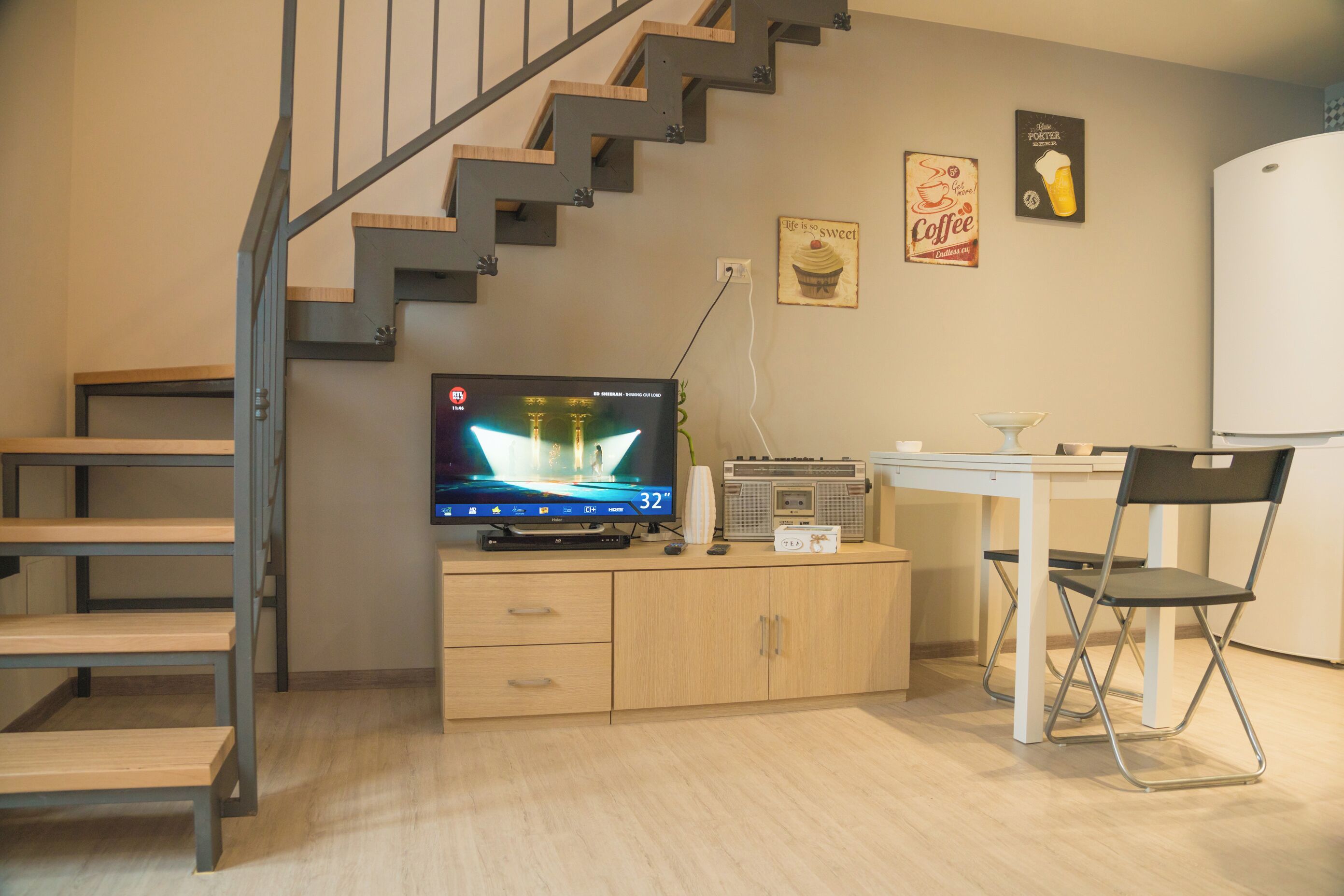 Dúplex, no fumadores, cocina | Zona de estar | Una Smart TV, una consola de videojuegos, Netflix, películas de estreno