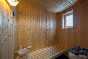 Sauna - Great vacation apartment on the North Sea with south-facing balcony and sauna - 200 m to the beach (Nordseeheilbad Schillig)
